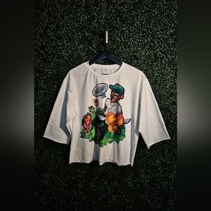 Kids Graphic White T-Shirt